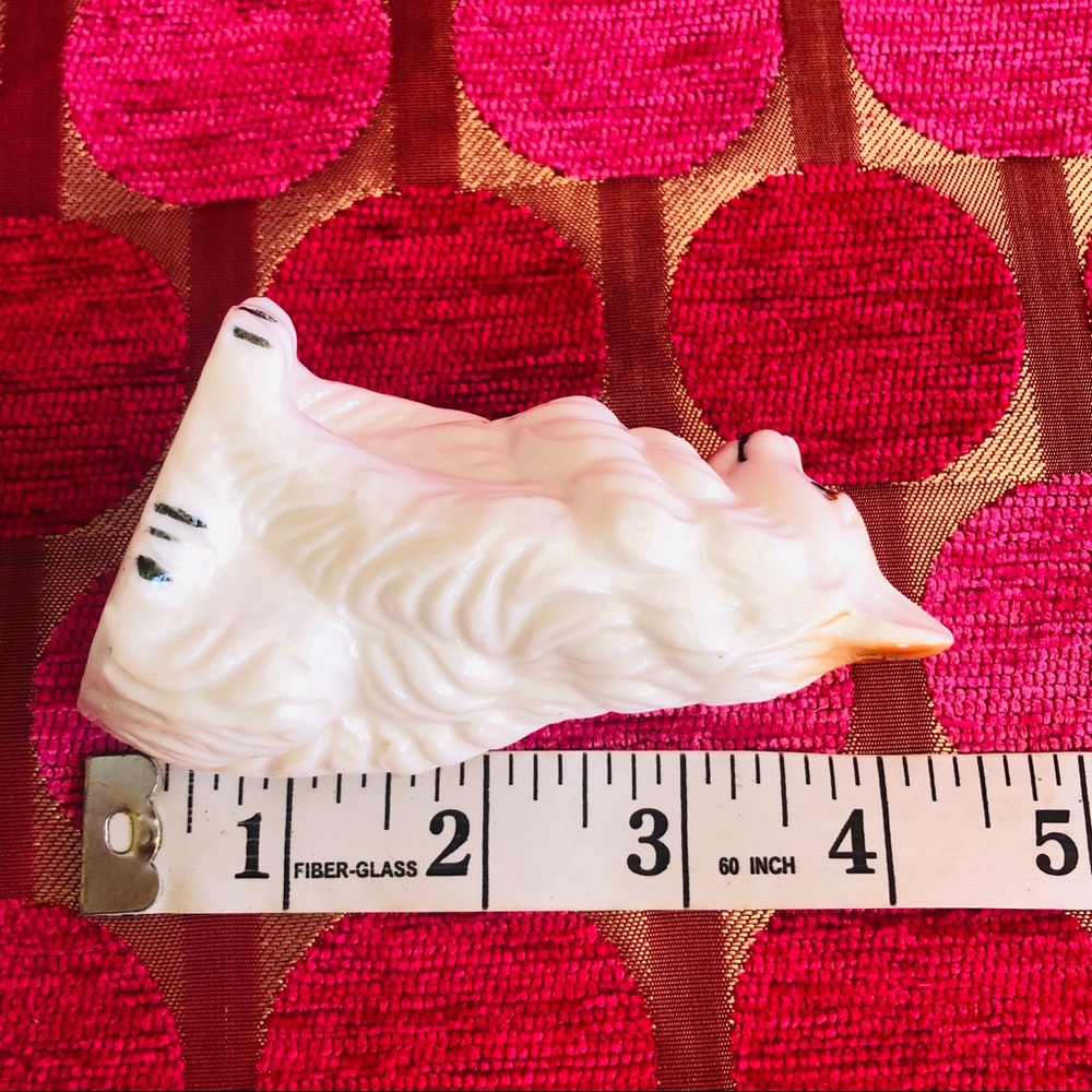 Vintage Porcelain Cat Figurine - Picture 6 of 7